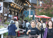 にぎやかな寸又峡の写真