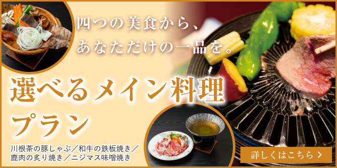 選べるメイン料理プラン