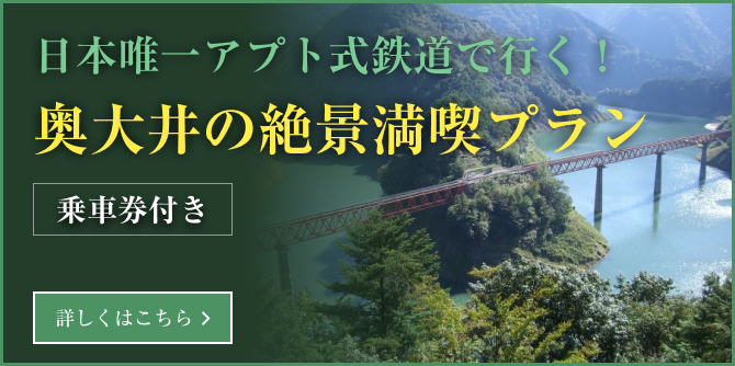 奥大井の絶景満喫プラン